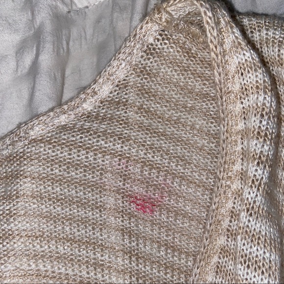 Nollie Tan and White Striped Sweater - Picture 3 of 5